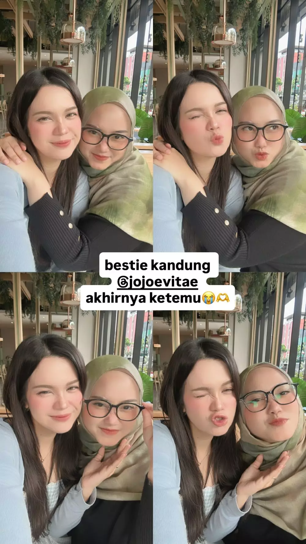 Sinta dan Jojo Keong Racun reunian lagi © 2025 Instagram