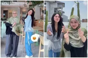 Reunian usai viral 15 tahun lalu, 9 potret Sinta dan Jojo Keong Racun dipuji bak ABG di usia 34 tahun