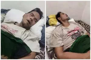 9 Potret kondisi Fahmi Bo makin memprihatinkan alami komplikasi, tubuh makin kurus dan sulit bangun