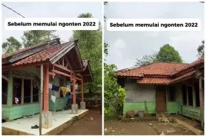 Viral wanita pamer hasil 3 tahun ngonten, dulu huni rumah papan kini hunian gendong, ini 9 potretnya