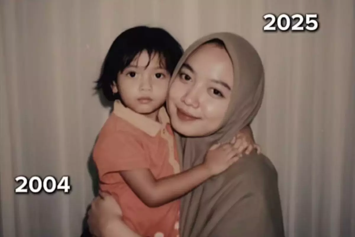 Cara simpel edit foto polaroid masa kecil di Gemini AI, hasilnya bak nyata