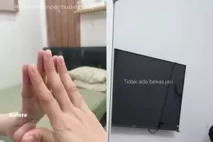 Noda bekas jari bikin kaca jadi kusam? Wanita ini bagikan cara membersihkannya bermodal 2 bahan dapur