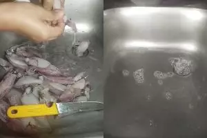 Wastafel bau amis usai dipakai membersihkan seafood? Segera atasi pakai sabun dan 2 bahan dapur ini
