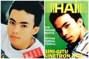 Ayah kandung Shalom Razade anak Wulan Guritno ini ternyata model era 90-an, intip 9 potret lawasnya