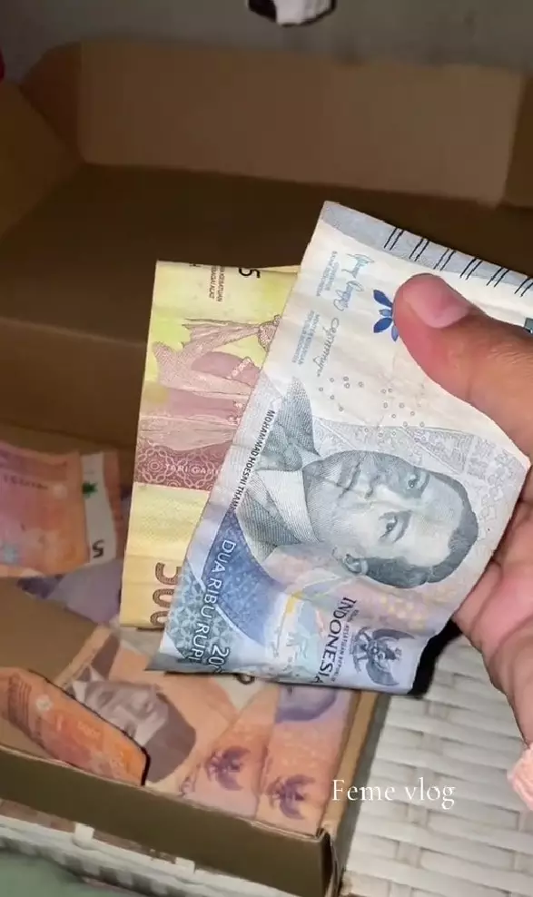 bumil atur bujet masak Rp10 ribu © TikTok