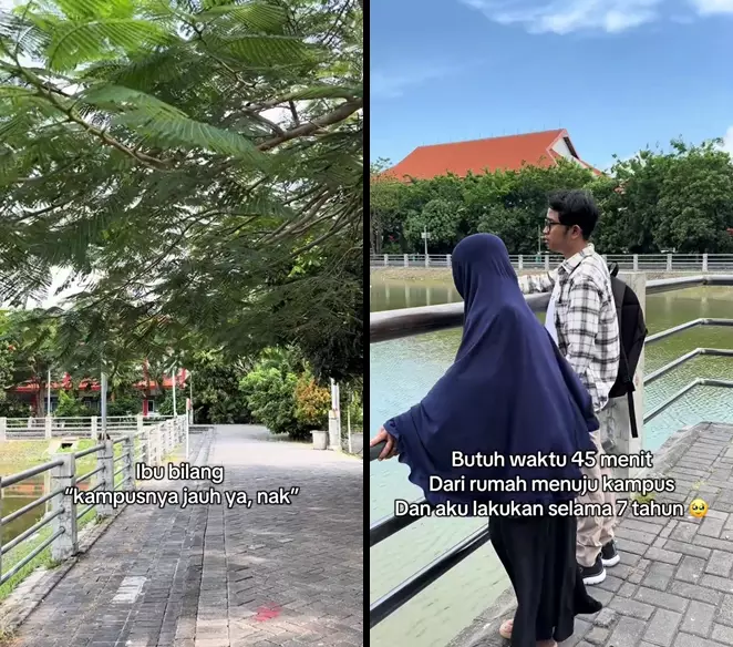 Dosen ajak ibu lulusan SD keliling kampus © 2025 TikTok Dosen ajak ibu lulusan SD keliling kampus © 2025 TikTok