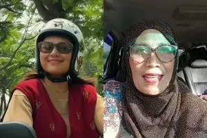 Indah Permatasari beri respons santai usai ibunya sebut tak level dengan rumah dan mobil Arie Kriting