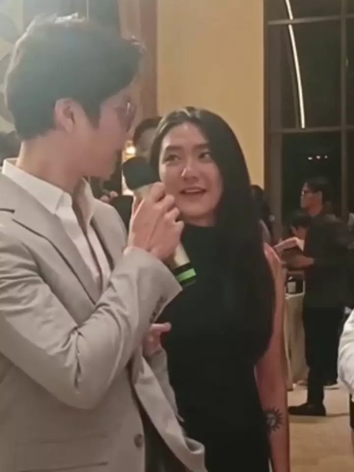 Dikta dan Rachel Cia kondangan bareng © 2025 TikTok