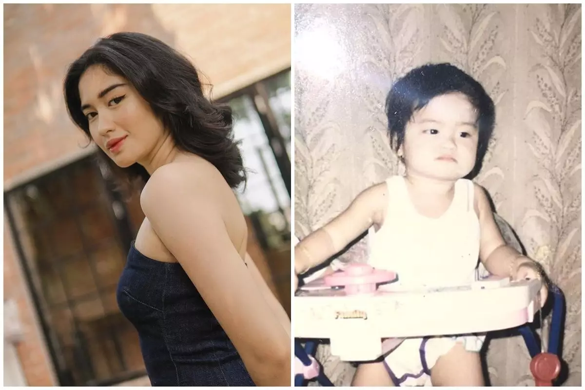 Debut sebagai anggota JKT48 kini fokus akting, intip 10 potret masa kecil Ochi Rosdiana, imut banget