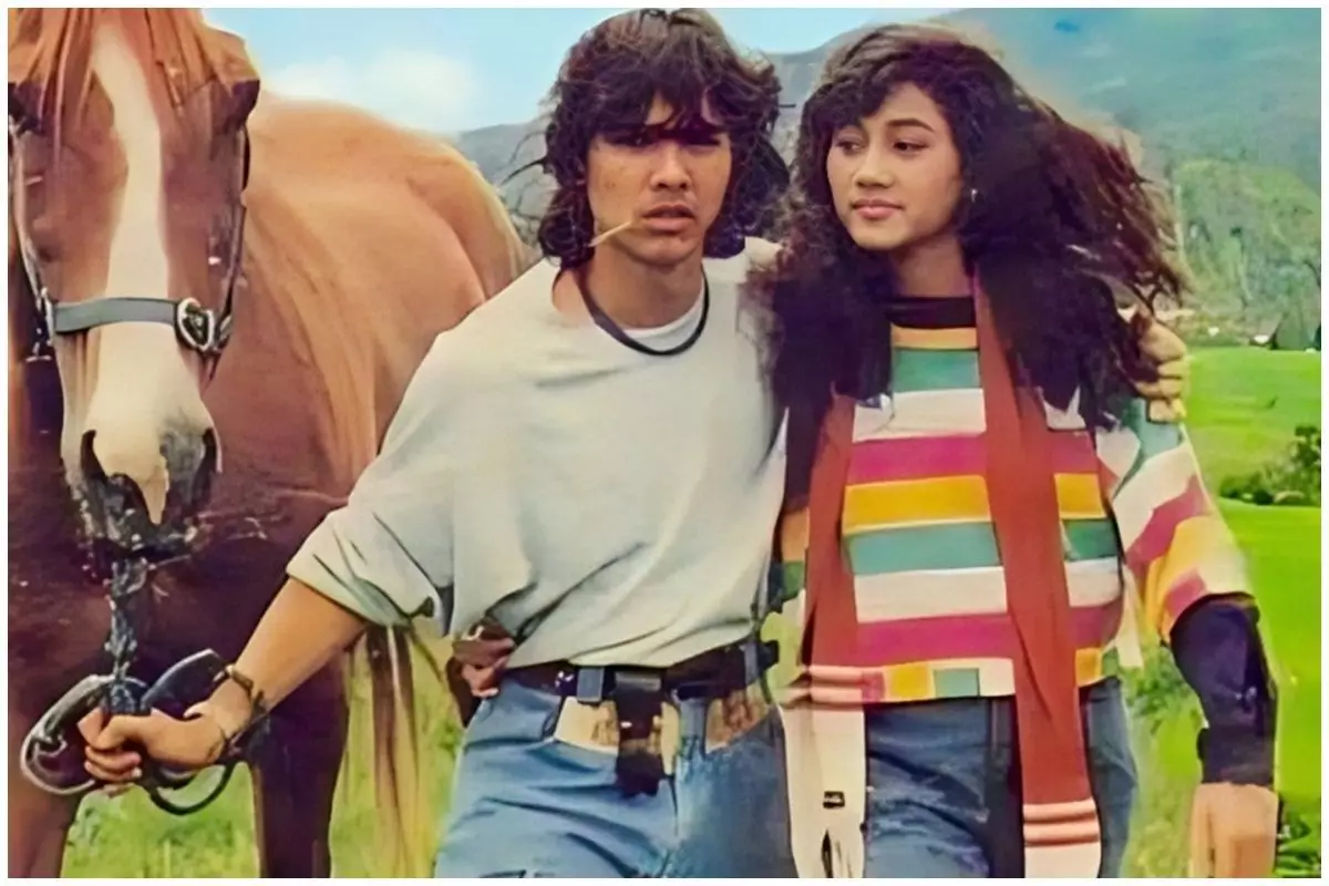 Dulu jadi couple goals, intip 11 potret nostalgia romansa Ryan Hidayat dan Nike Ardilla di era 90-an