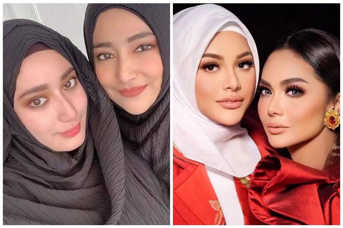 Potret 9 seleb cantik dan putrinya, parasnya plek ketiplek meski usia beda puluhan tahun