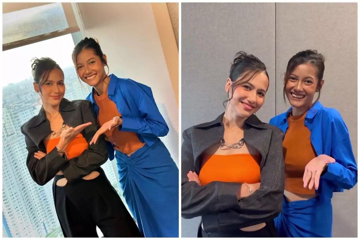 9 Momen Pevita Pearce live bareng 'kembaran ketemu gede' Klaudia Kristi di TikTok, akrab bak bestie
