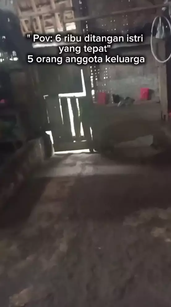 emak belanja masakan Rp6 ribu © TikTok