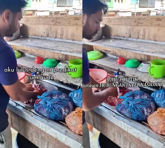 Curhatan lulusan sarjana HI cumlaude © TikTok Curhatan lulusan sarjana HI cumlaude © TikTok