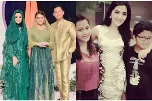 Sibling goals, intip 10 potret kebersamaan Aurel dan Azriel Hermansyah sedari kecil