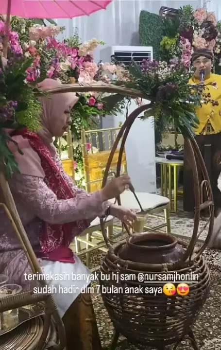 Adiba Khanza gelar tasyakuran 7 bulan © Instagram