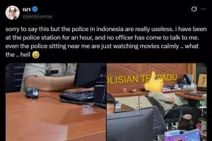 WNA Thailand curhat hp hilang, lapor polisi dicuekin, pilih minta bantuan damkar, begini endingnya