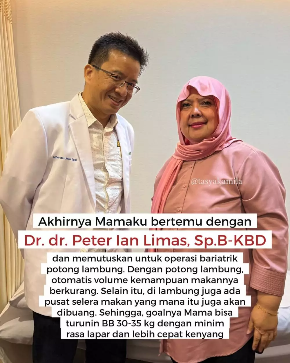 Perjalanan ibunda Tasya Kamila gagal diet © Instagram Perjalanan ibunda Tasya Kamila gagal diet © Instagram