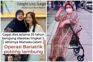 5 Perjalanan ibunda Tasya Kamila gagal diet 25 tahun berujung obesitas, putuskan operasi bariatrik