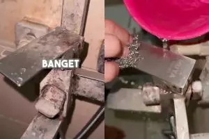 Tanpa bahan kimia keras, pria ini buktikan 1 bahan dapur bisa basmi karat di kran  air dalam 2 menit 