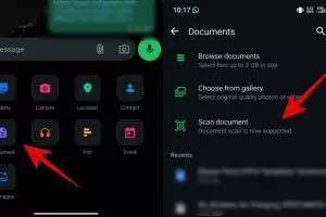 Cara scan dokumen langsung dari WhatsApp (WA) di Android, ternyata fiturnya baru rilis dan sat-set