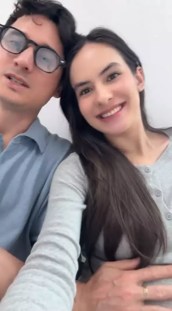 Steffi Zamora cek kandungan © TikTok Steffi Zamora cek kandungan © TikTok