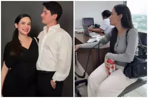 9 Potret Steffi Zamora cek kandungan ditemani Nino Fernandez, foto USG-nya bikin salfok