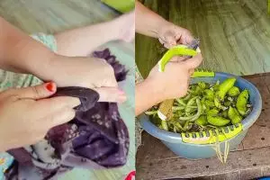 Tangan penuh getah usai mengupas pisang? Jangan cuci pakai sabun, pakai 1 bahan ini biar cepat luntur