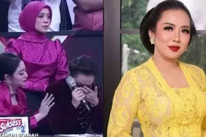 9 Potret kejutan ultah Soimah ke-45 di panggung D'Academy, satu studio banjir air mata gara-gara ini