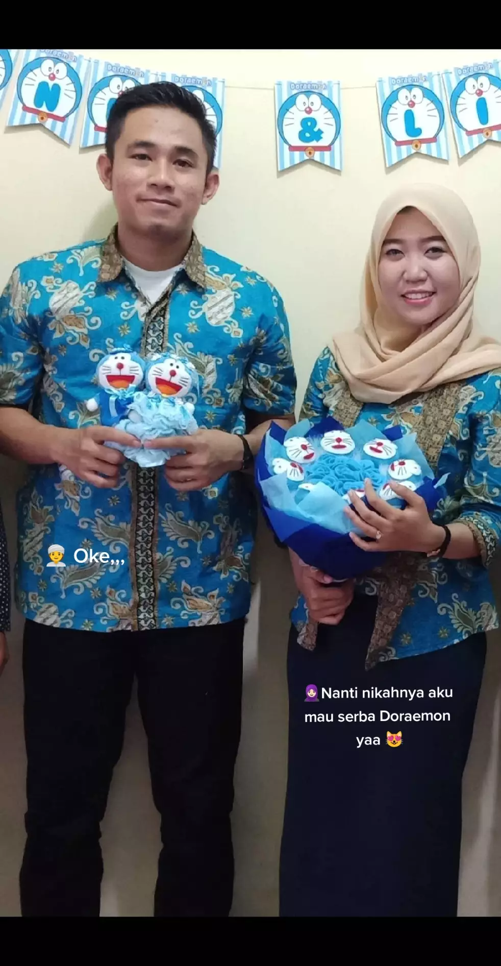 menikah konsep doraemon © TikTok menikah konsep doraemon © TikTok