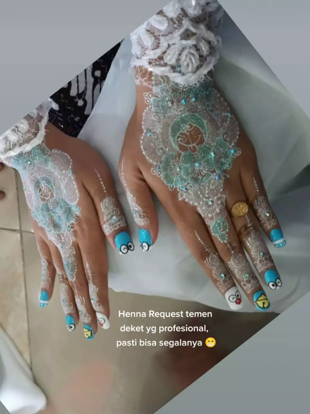 menikah konsep doraemon © TikTok menikah konsep doraemon © TikTok