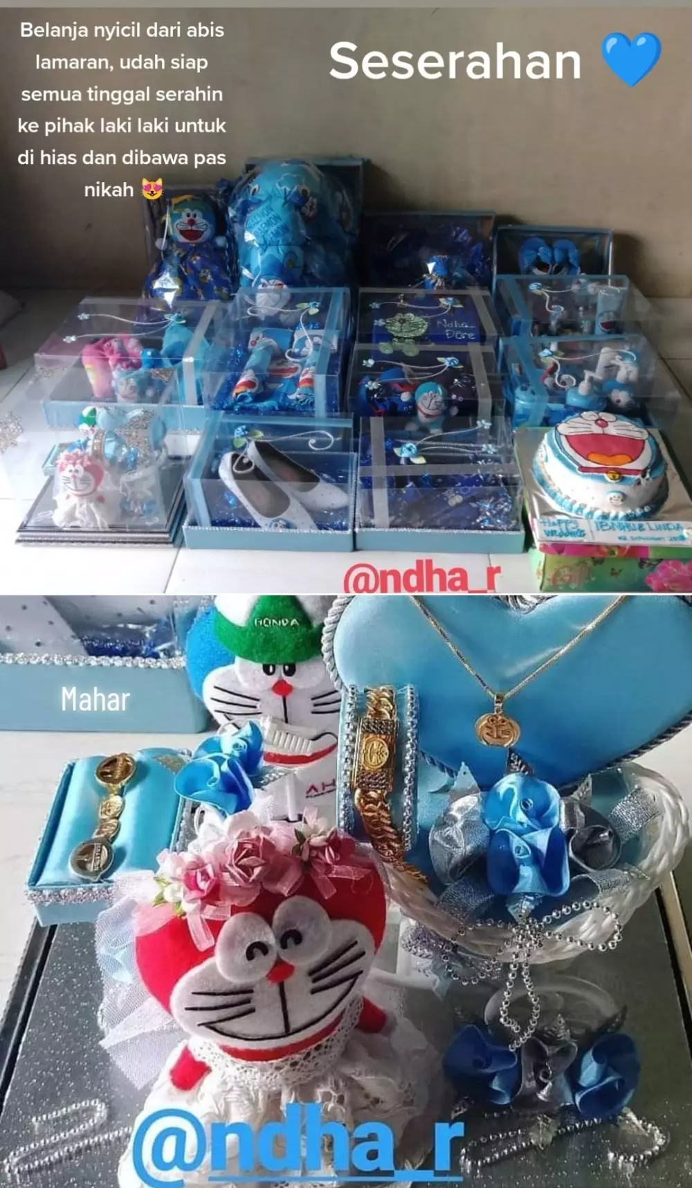 menikah konsep doraemon © TikTok menikah konsep doraemon © TikTok