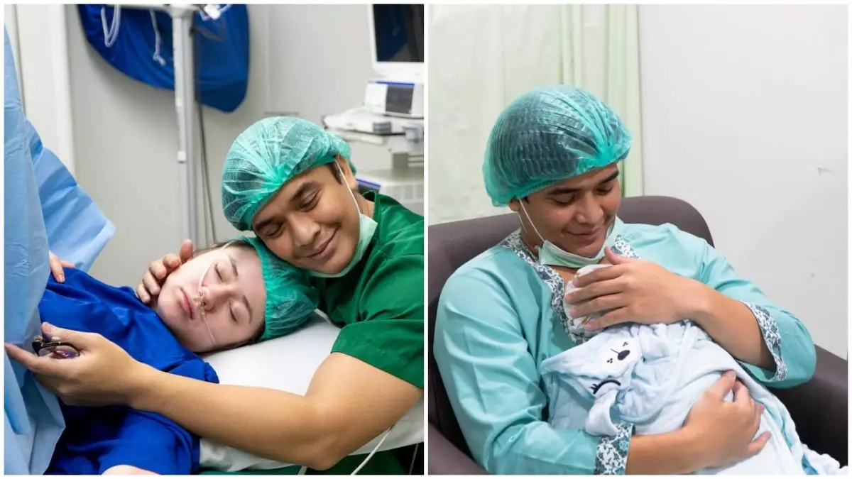 Baru diekspos, ini 9 potret persalinan Vika Kolesnaya istri Billy, tanpa didampingi keluarga Belarus