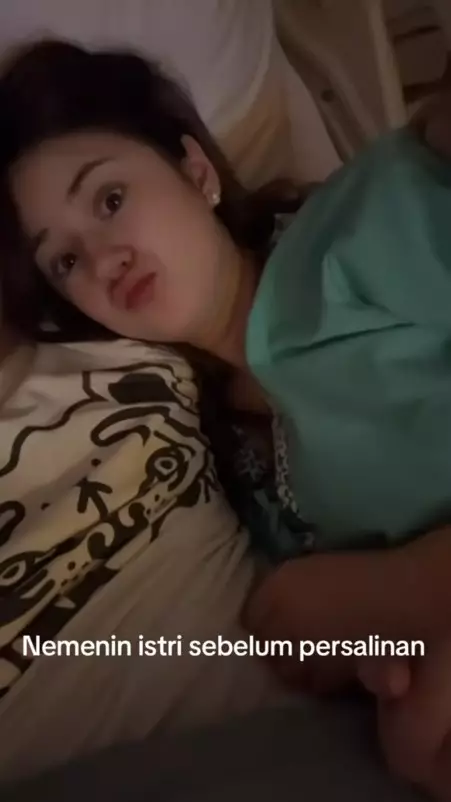 potret persalinan Vika Kolesnaya istri Billy © Instagram potret persalinan Vika Kolesnaya istri Billy © Instagram