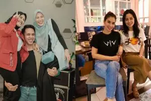 Tetap rukun meski beda kepercayaan, ini 9 potret kebersamaan aktris cantik bareng saudara kandungnya