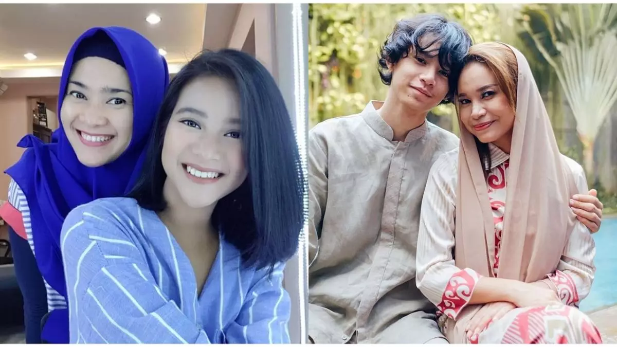Kompaknya manis banget, begini potret kebersamaan 9 penyanyi cantik bareng anak tunggalnya