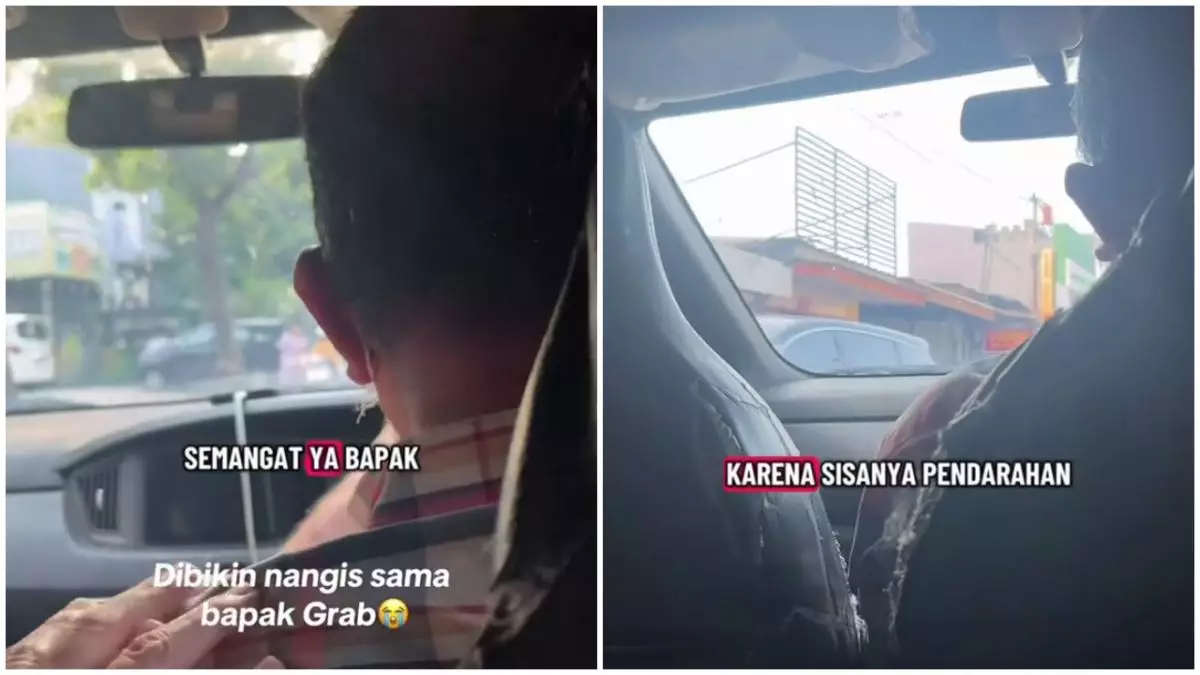 Kisah driver online rela tidur di mobil demi nafkahi istri yang berjuang lawan kanker, bikin haru