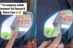 Kaca spion mudah berembun saat hujan? Coba gosok dengan 1 bahan makanan ini agar waterproof 