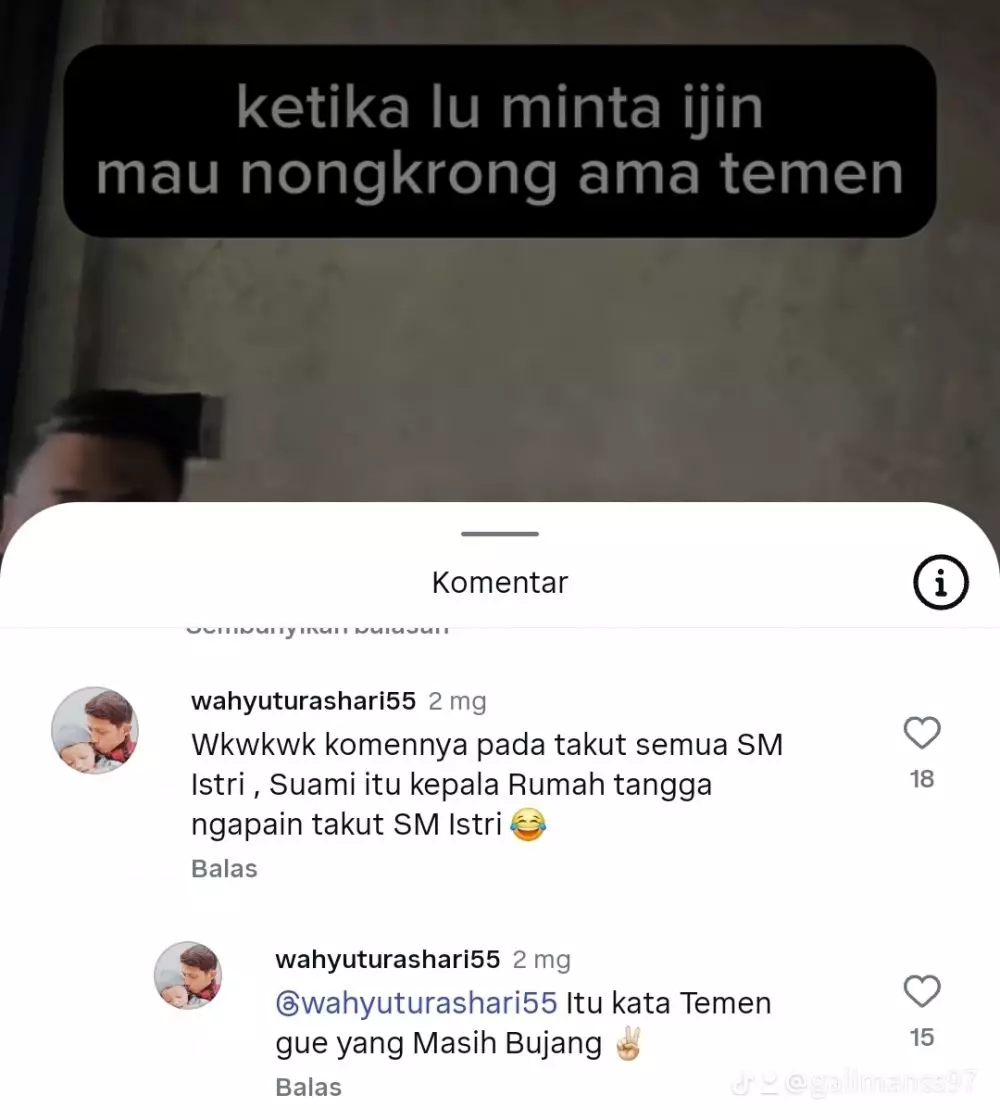 komentar lucu suami takut istri © 2025 TikTok komentar lucu suami takut istri © 2025 TikTok
