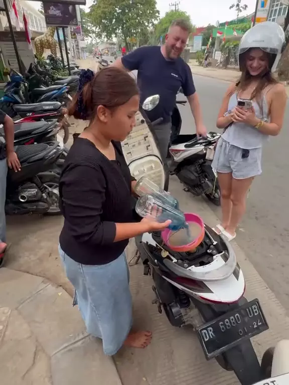 Pembalap MotoGP melokal di Indonesia © 2025 brilio.net