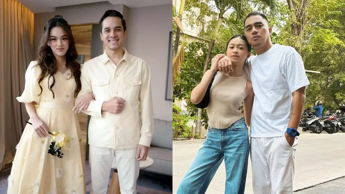 Usia selisih puluhan tahun malah sering dikira pacaran, ini potret 9 seleb ganteng bareng putrinya