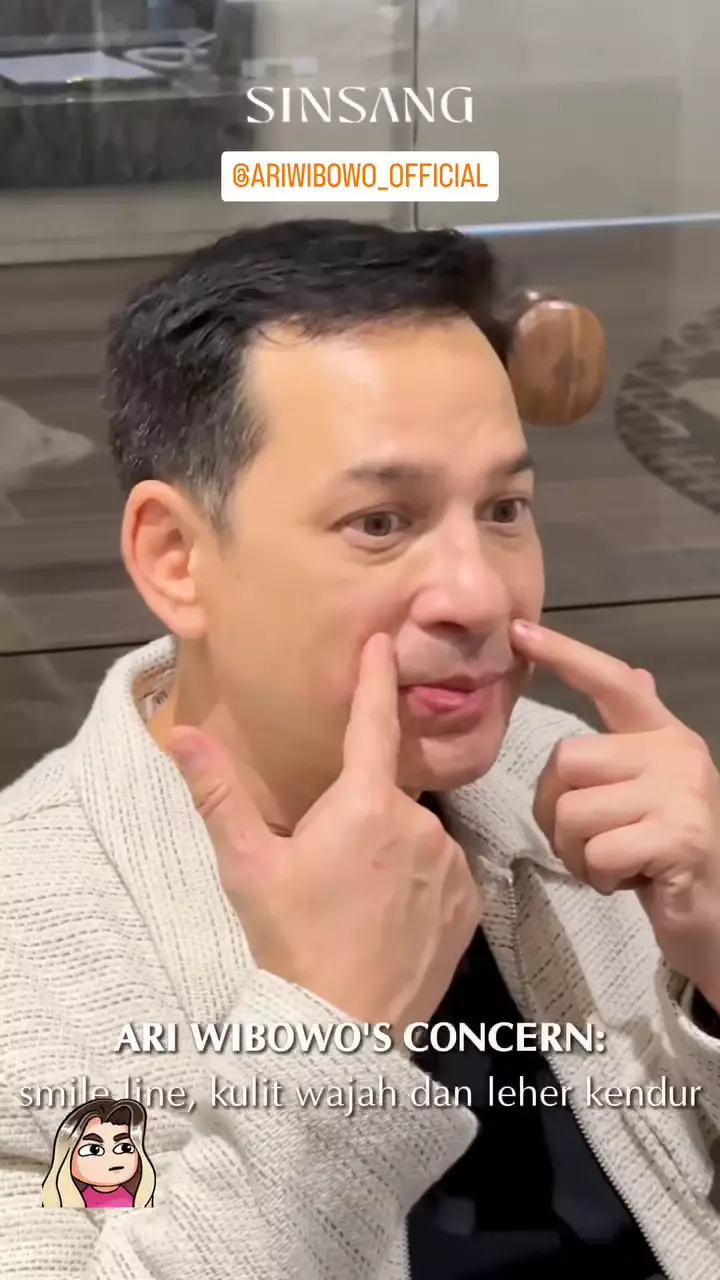 Ari Wibowo operasi antiaging di Korea Selatan © 2025 Instagram