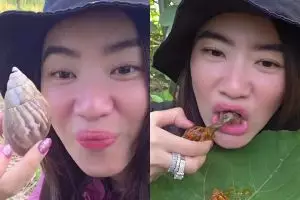 Biasa makan di resto, wanita ini keenakan nikmati siput bumbu lokal, ngeluh pahit karena bagian ini