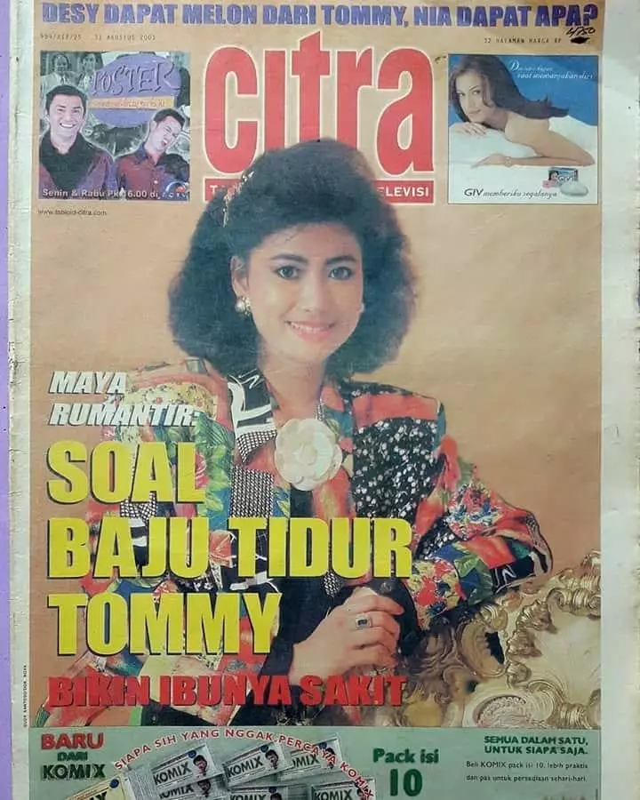 Maya Rumantir mantan pacar Tommy Soeharto © 2025 brilio.net Maya Rumantir mantan pacar Tommy Soeharto © 2025 brilio.net