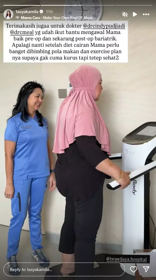 Transformasi ibu Tasya Kamila usai operasi bariatrik © 2025 Instagram Transformasi ibu Tasya Kamila usai operasi bariatrik © 2025 Instagram
