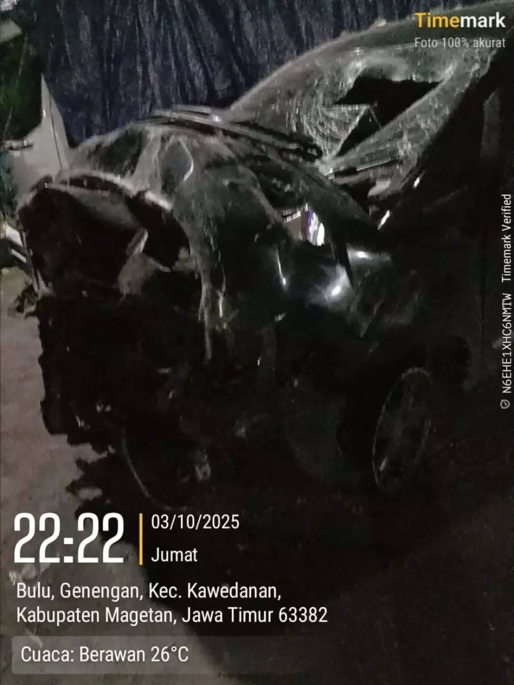 Kecelakaan rombongan pedangdut Cantika Davinca © 2025 brilio.net