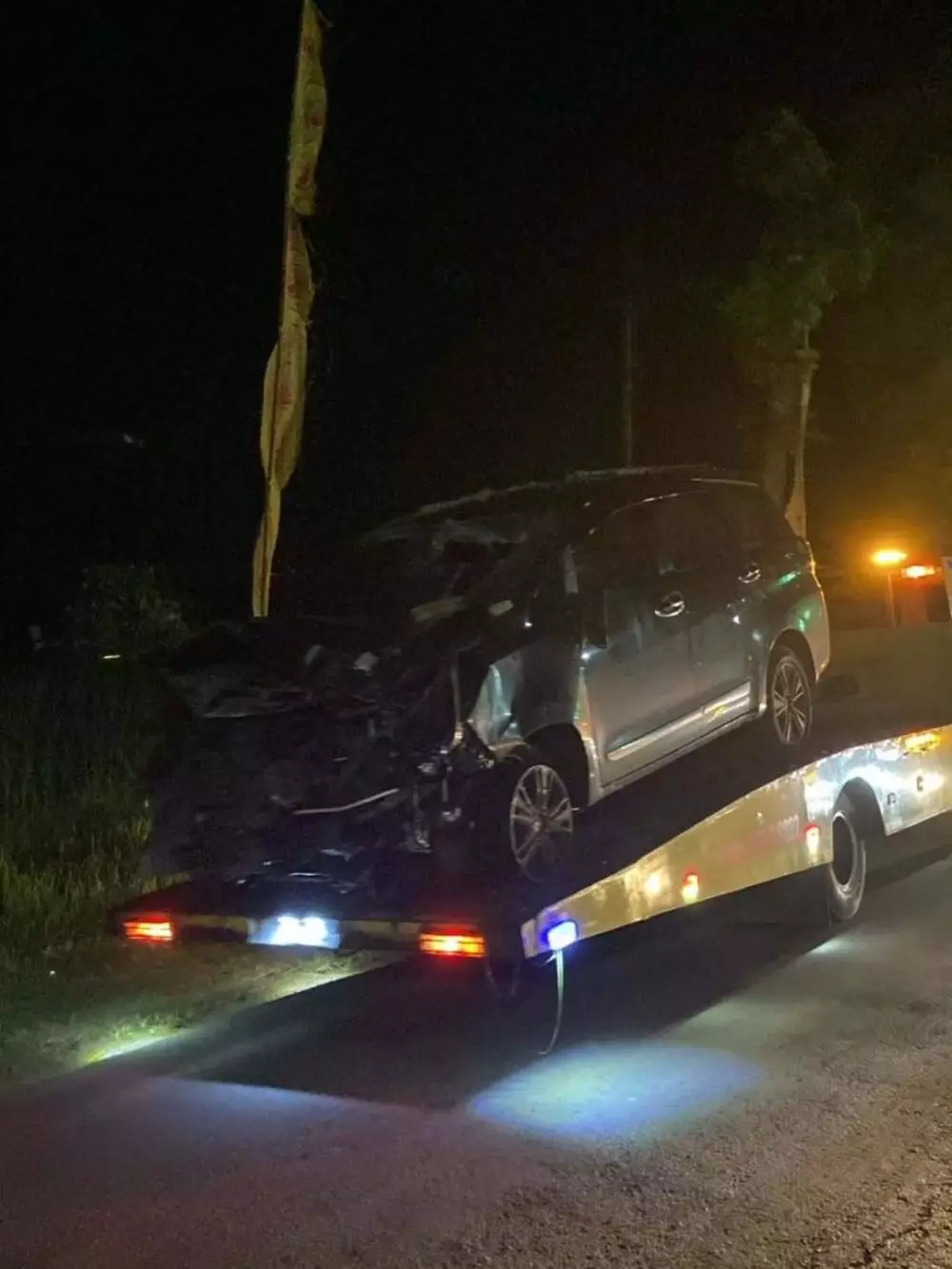 Kecelakaan rombongan pedangdut Cantika Davinca © 2025 brilio.net