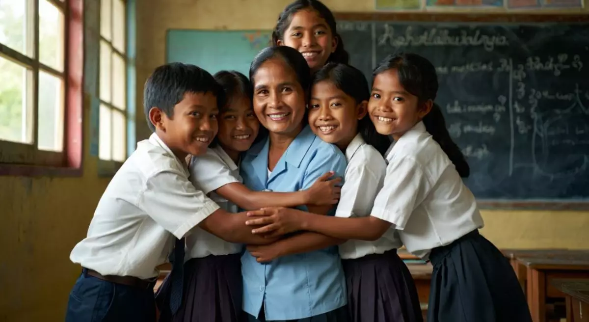 100 Kata-kata twibbon Hari Guru Sedunia 2025, bikin postingan makin bermakna