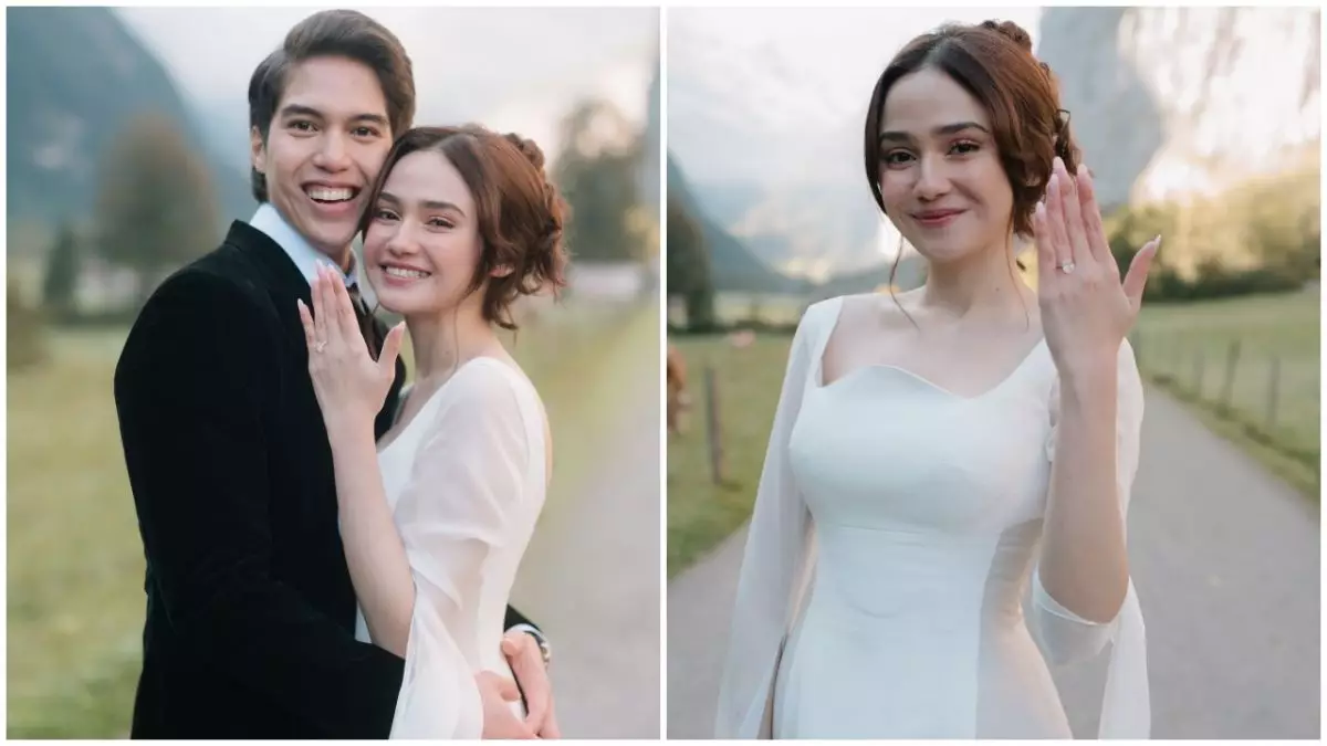 Romantis berlatar pemandangan Swiss, 9 potret El Rumi lamar Syifa Hadju, harga cincinnya nyaris Rp1 M