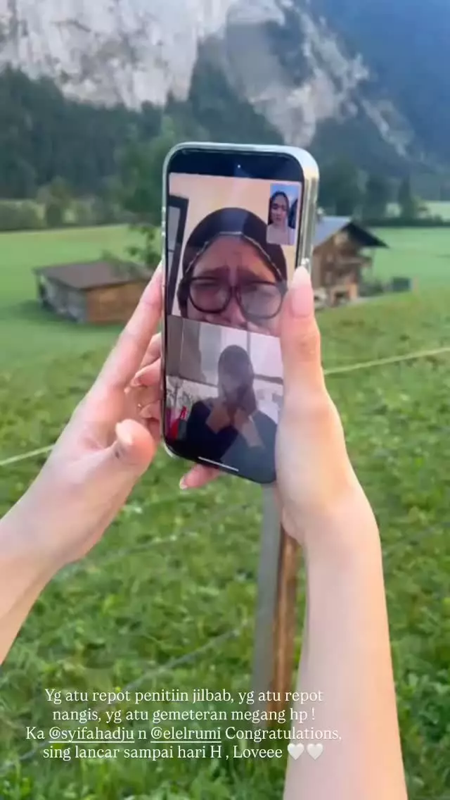 potret El Rumi lamar Syifa Hadju © Instagram